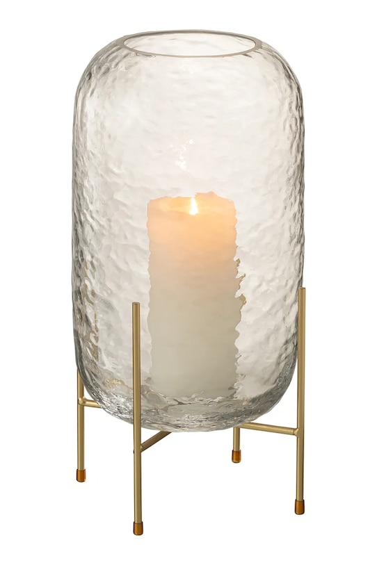 J-Line wazon dekoracyjny ze szkła barwionego 28869. transparentny AA00