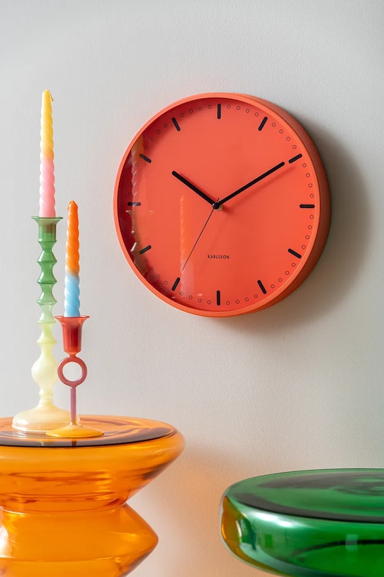 Present Time svietnik dekoratívny z farebného skla zelená PT4345GR