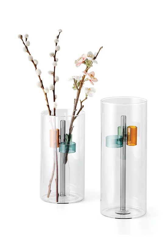 Philippi wazon dekoracyjny ze szkła borokrzemianowego L P294002 transparentny AA00