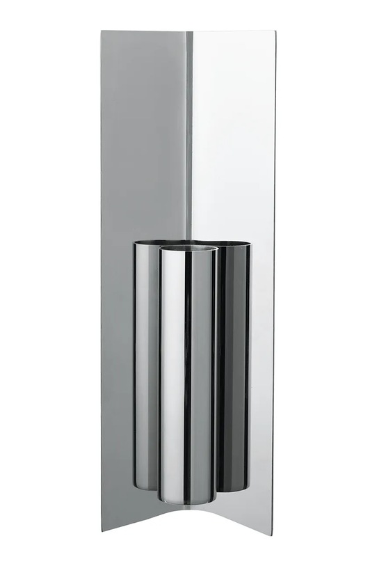 Ferm Living wazon dekoracyjny ze stali nierdzewnej 29 x 10 x 3,7 cm srebrny 1104272542