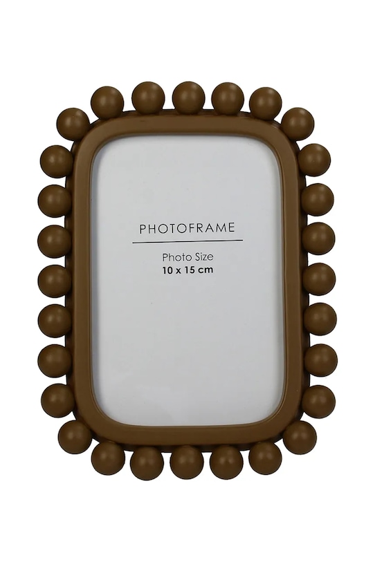 Inne cornice decorativa in plastica 10 x 15 cm marrone KAL.7812