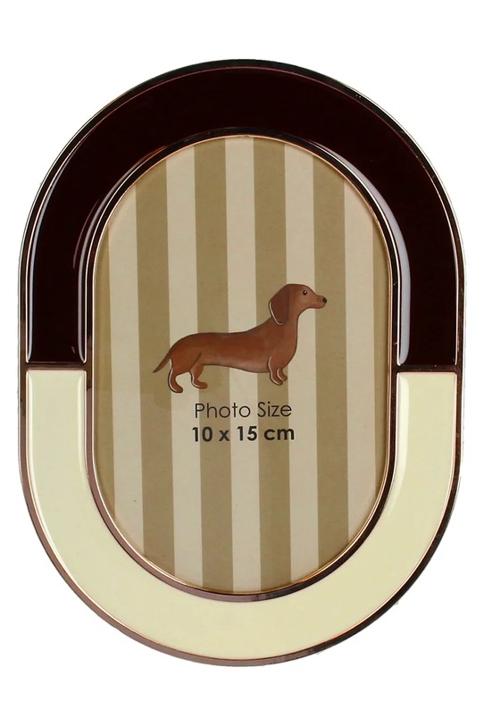 Inne rámik dekoratívny z kovu 10 x 15 cm viacfarebná KAL.8024