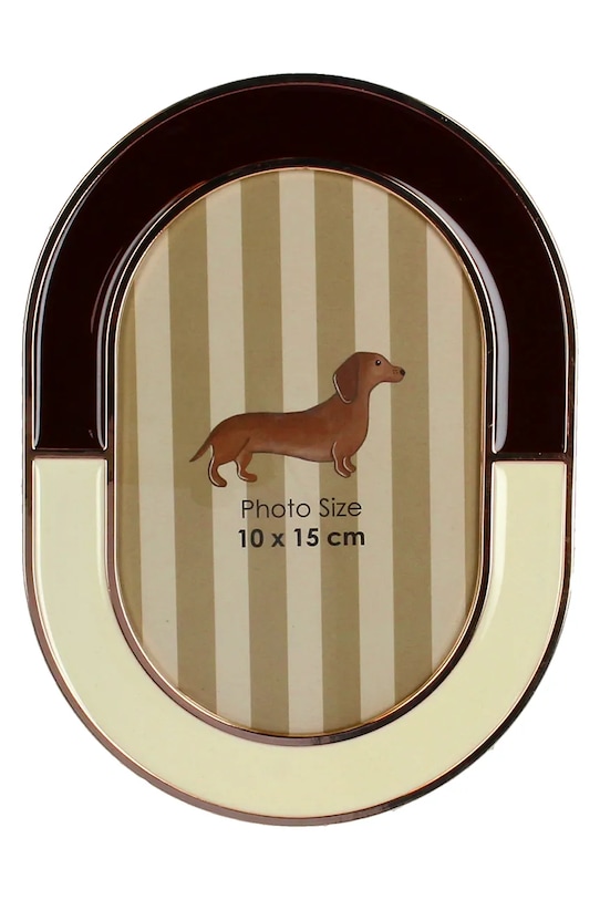 Inne rámik dekoratívny z kovu 10 x 15 cm viacfarebná KAL.8024