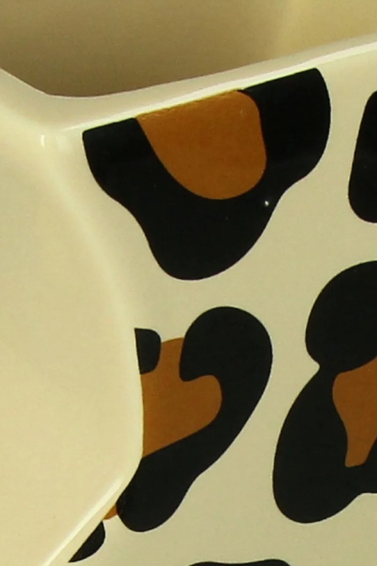 Wazon dekoracyjny z ceramiki 12 x 5,8 x 24 cm KAL.6924 multicolor AA00