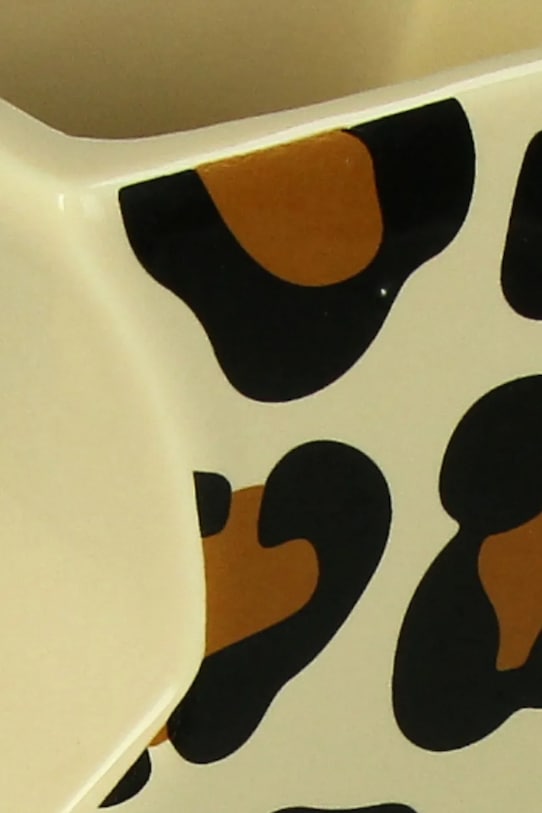 Wazon dekoracyjny z ceramiki 12 x 5,8 x 24 cm KAL.6924 multicolor AA00