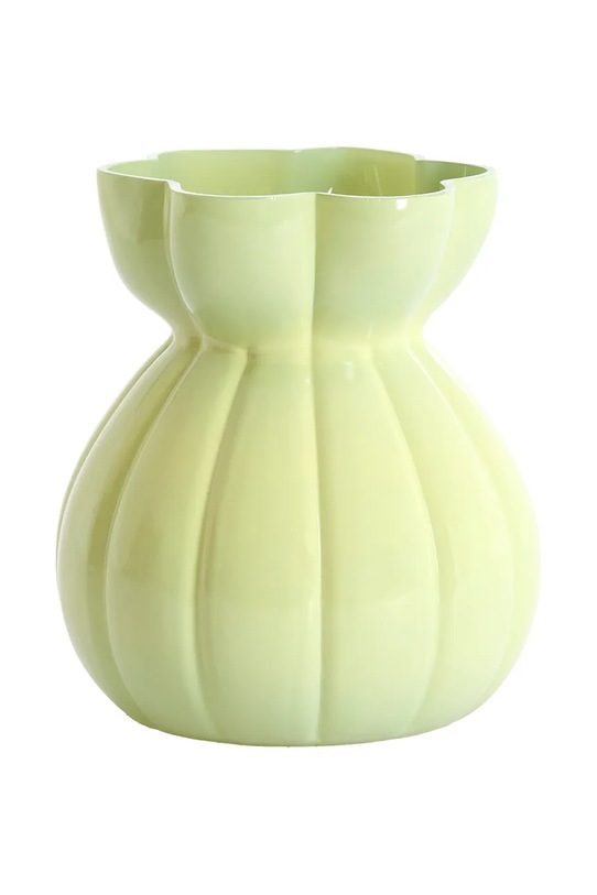 Light & Living ваза декоративная из цветного стекла 17,5 x 19 cm зелёный 5780676