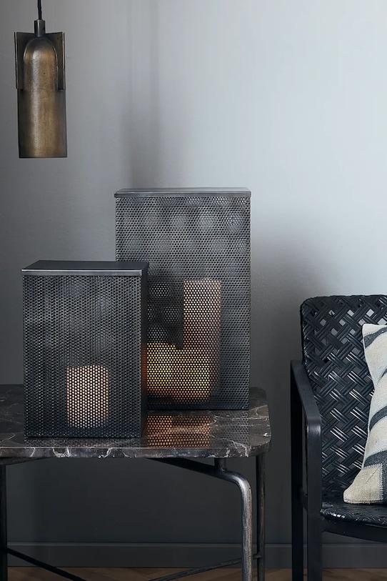 House Doctor Latarenki dekoracyjne z żelaza 205345005 czarny AA00