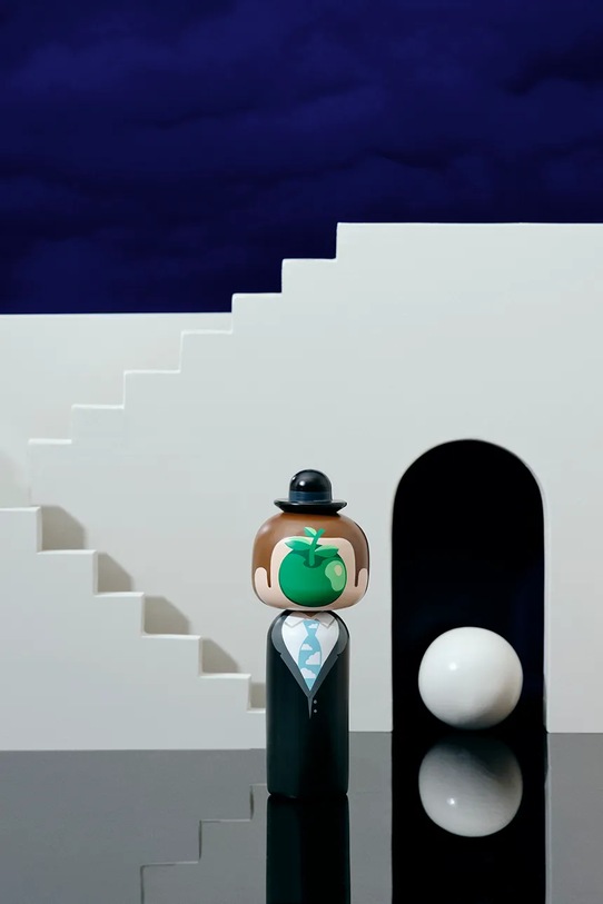 Lucie Kaas figurka dekorativní dřevěná 14,5 cm SI02RM vícebarevná AA00