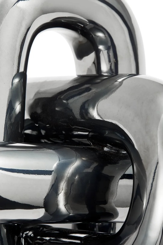 Pols Potten figurka dekoracyjna z ceramiki 26 x 24 x 19 cm 240.300.044 szary AA00