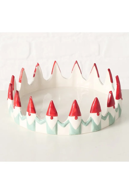 Boltze miska świąteczna Remsy 20 x 6 cm 2061013 multicolor AA00
