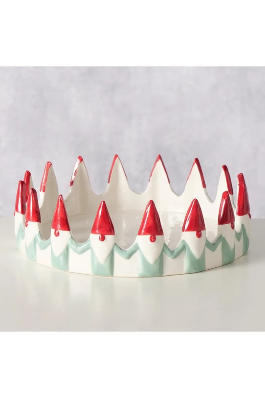 Boltze miska świąteczna Remsy 20 x 6 cm multicolor 2061013