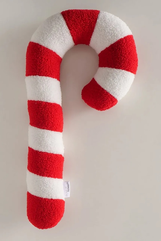 Boltze poduszka ozdobna Candycane 49 x 26 cm 2069279 czerwony AA00