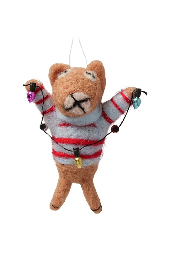 Boltze dekoracja świąteczna Jonte 7 x 9 cm multicolor 2060997