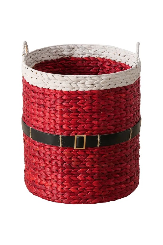 Boltze kosz do przechowywania Santa 52 x 41 cm czerwony 2068601