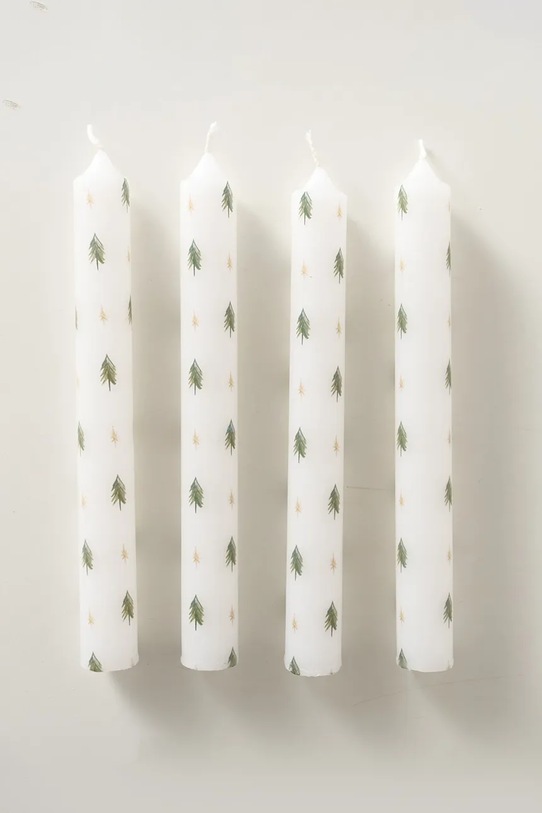 Lifestyle Boltze zestaw świec Jali 20 cm 4-pack 2061369 biały