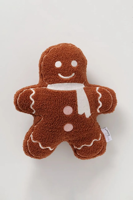 Boltze poduszka świąteczna Ginger 33 x 30 x 10 cm 2059433 brązowy AA00