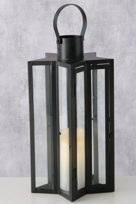 Φαναράκι Boltze Estrella 40,5 x 22 cm μαύρο 2059960