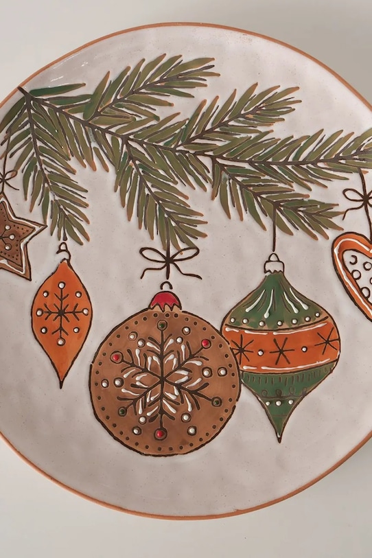 Lifestyle Boltze talerz dekoracyjny Franjo 28,4 cm 2061748 multicolor