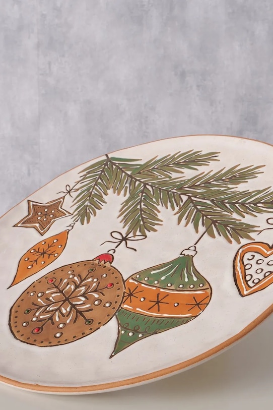 Boltze talerz dekoracyjny Franjo 28,4 cm 2061748 multicolor