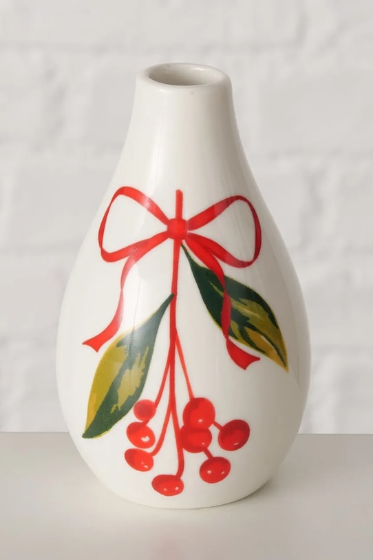 Boltze wazon dekoracyjny Noelle 12 cm 3-pack 2060538 multicolor