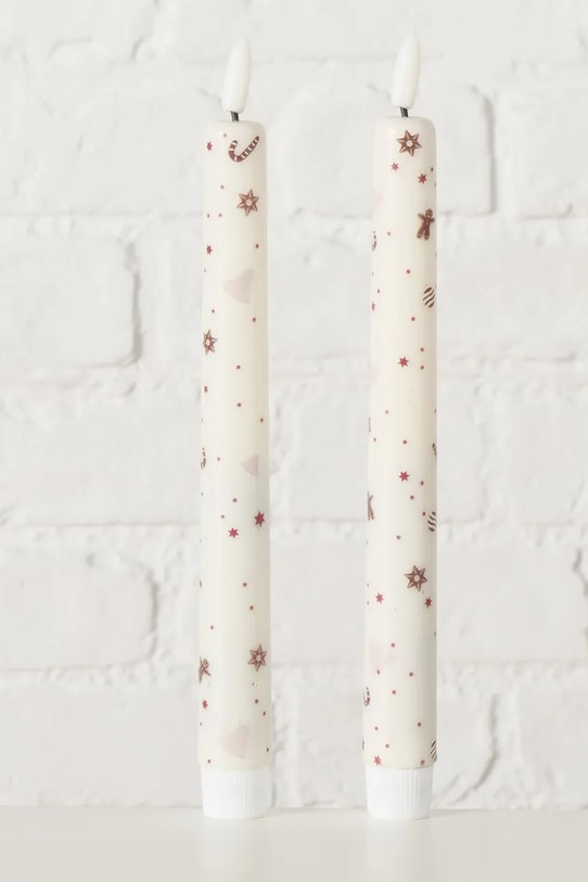 Boltze set de lumanari led Falko 22 cm 2-pack 2069509 bej AA00