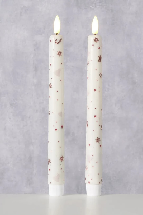 Boltze set de lumanari led Falko 22 cm 2-pack bej 2069509