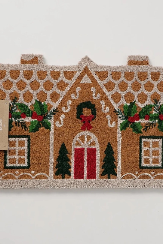 Boltze covoraș de Crăciun Julehus 60 cm 2058597 maro AA00