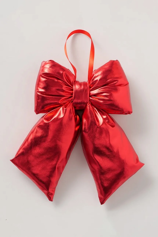 Boltze glob de crăciun Bowy 32 x 6,5 cm 2058475 rosu AA00