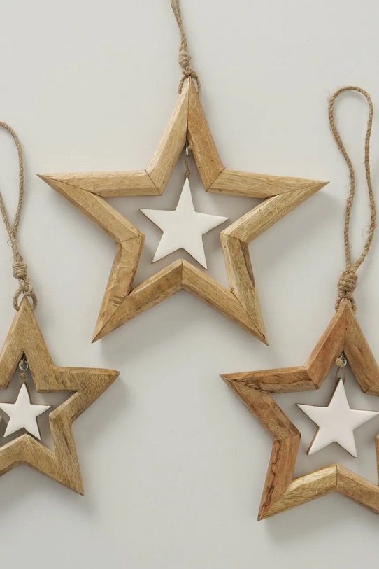 Boltze zawieszka świąteczna Nurto Length 30 / 21 / 17 cm 3-pack 2024545 zielony