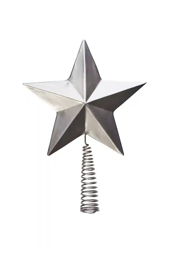 Новогодняя декорация Madam Stoltz 17 x 24 cm серый 38941ST