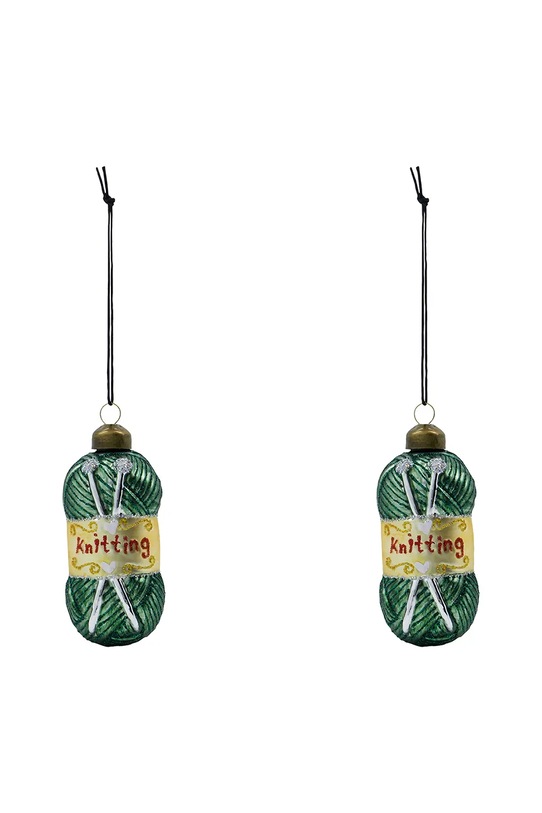 House Doctor zestaw bombek choinkowych HDWrench 10 x 4,5 cm 2-pack multicolor 206922189