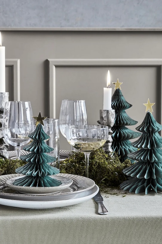 House Doctor choinka dekoracyjna HDTree 18 x 11,5 / 23 x 16 / 28,5 x 21 cm 3-pack 266602501 zielony AA00