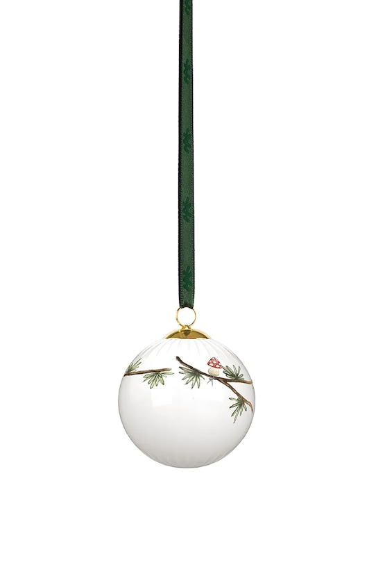 Игрушка на ёлку Kähler Hammershoi Christmas Bauble 2025 6 cm белый 693148