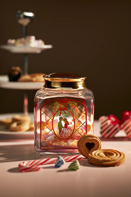 Holmegaard recipient pentru biscuiți Holmegaard Christmas 16 x 12 cm 4800573 transparent