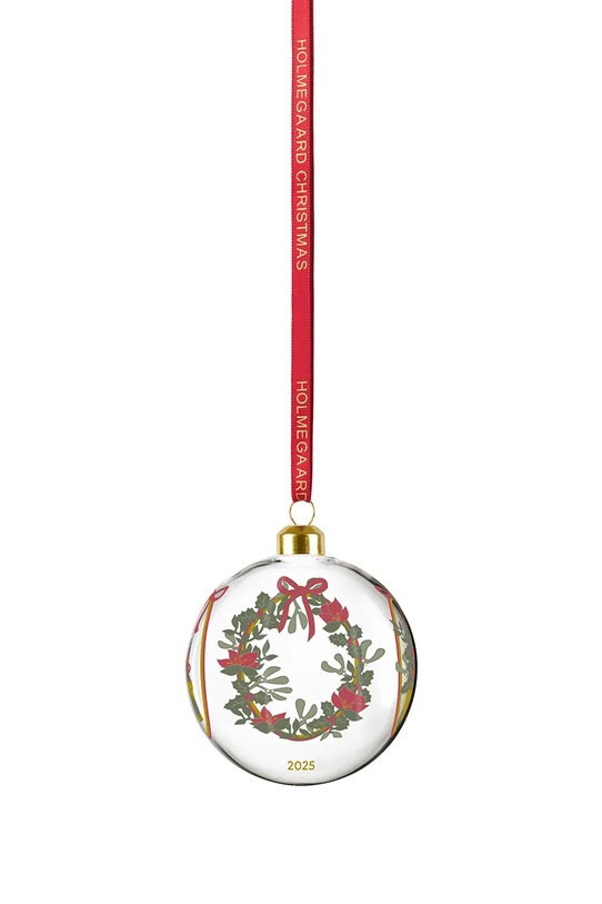 Στολίδι για το χριστουγεννιάτικο δέντρο Holmegaard Annual Christmas Buble 2025 πολύχρωμο 4800578