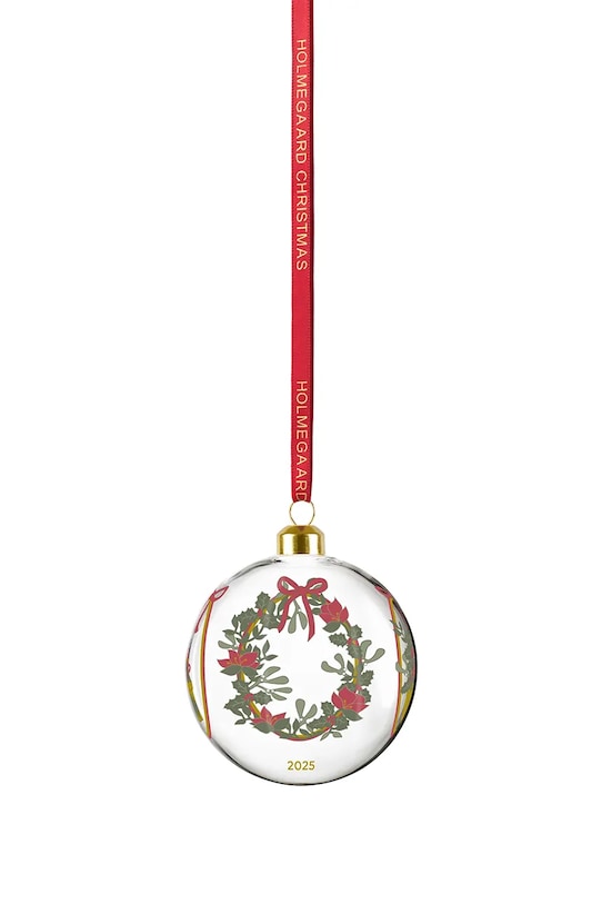 Іграшка на ялинку Holmegaard Annual Christmas Buble 2025 барвистий 4800578