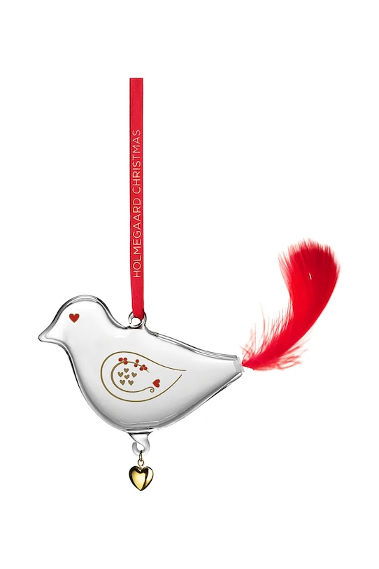 Holmegaard pandantiv decorativ Ann-Sofi 7 x 8,5 x 3,5 cm transparent 4800589