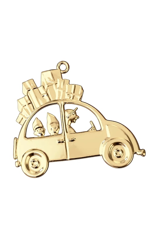 Rosendahl pandantiv decorativ Christmas Car 9 x 6,5 cm 33102 galben AA00