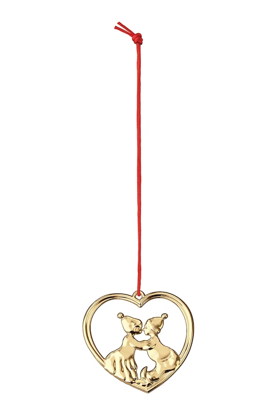 Rosendahl pandantiv decorativ Kissing Elves 6,5 cm galben 33108.
