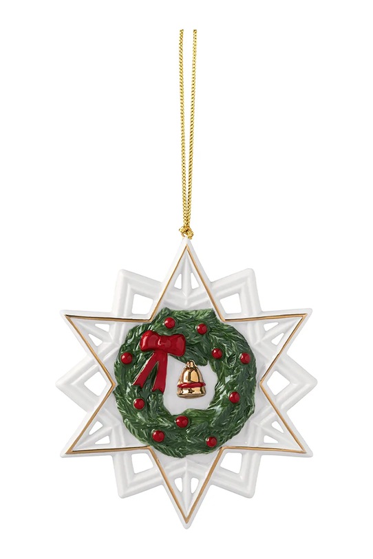 Villeroy & Boch zawieszka świąteczna Christmas Classics 9,6 x 1,3 x 10,7 cm multicolor 1486754342