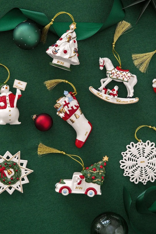 Lifestyle Villeroy & Boch zawieszka dekoracyjna Christmas Classics 6,7 x 4,4 x 9,7 cm 1486754346 multicolor