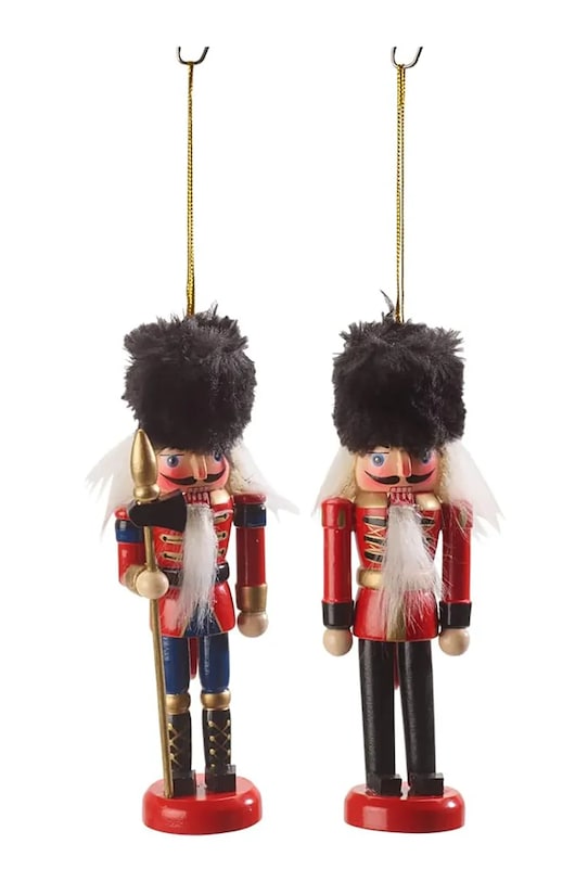 Závesná dekorácia Villeroy & Boch Winter Collage 8 cm 2-pak viacfarebná 3593910026