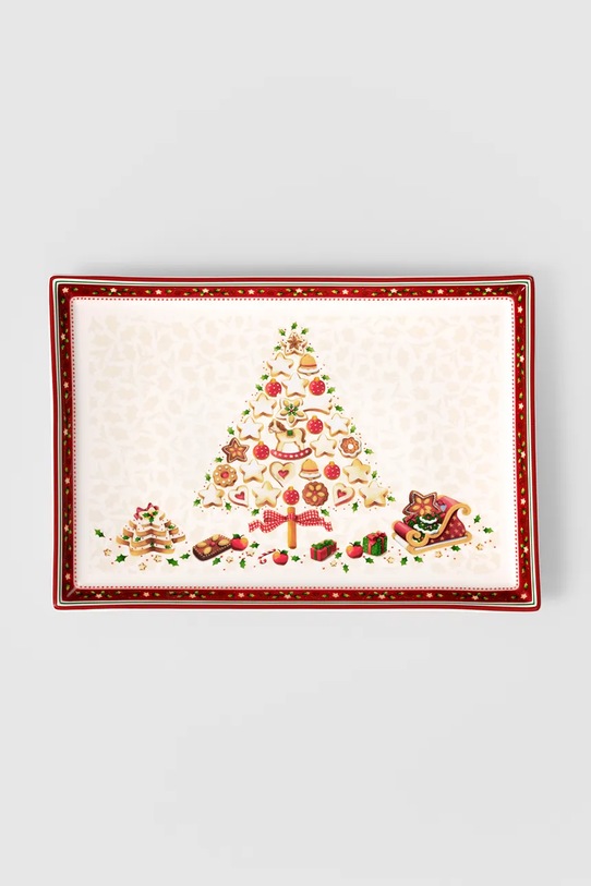 Villeroy & Boch półmisek do prezentacji Winter Bakery Delight 40 x 27,5 cm multicolor 1486122850