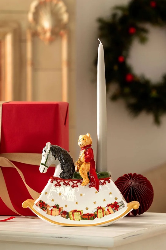 Ukrasni svijećnjak Villeroy & Boch Christmas Toy's 21,5 x 8,7 x 16,9 cm šarena 1483276551