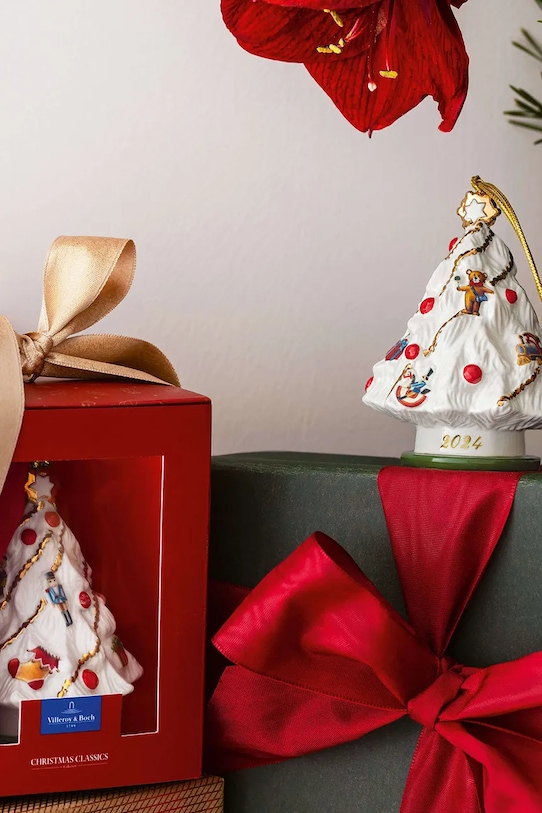 Decor Závesná dekorácia Villeroy & Boch Christmas Classics 10 cm 1486754340 viacfarebná