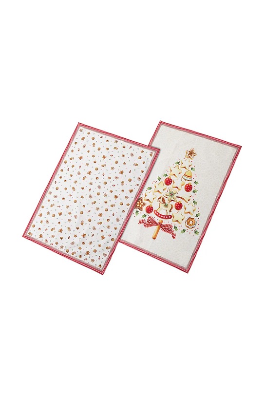 Villeroy & Boch ściereczki kuchenne bawełniane Winter Bakery Delight 50 × 70 cm 2-pack multicolor 1486126146