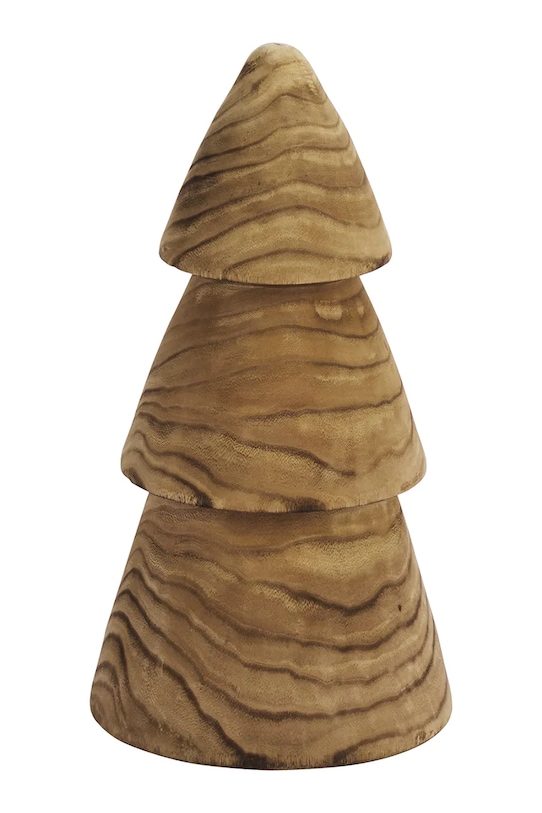 Madam Stoltz choinka dekoracyjna 25 x 45 cm brązowy 240600