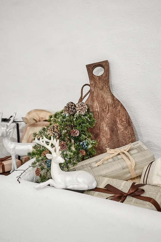 Bloomingville dekoracja wisząca Cedar Deco 46 x 8 x 23 cm zielony 82072346