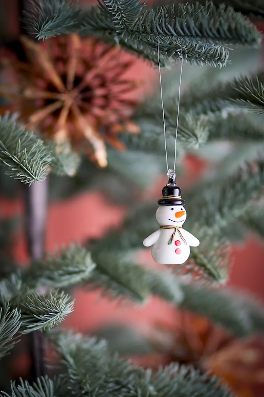 Bloomingville zawieszka dekoracyjna Festive Ornament 4 x 6 cm 82072338 biały AA00