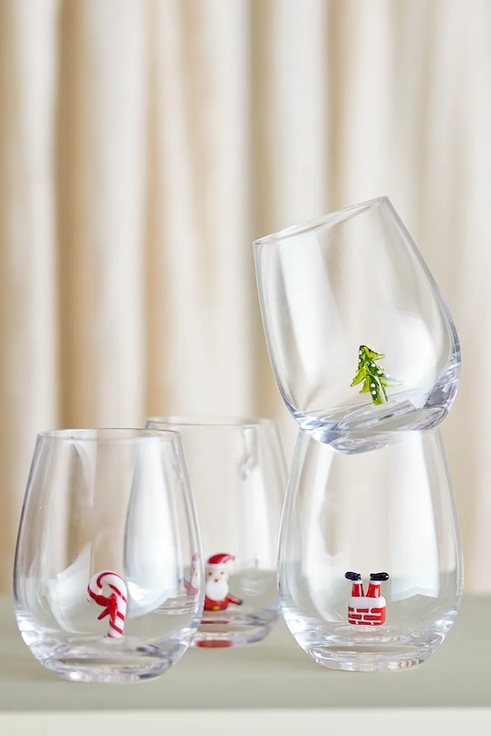 Bloomingville set bicchieri Misa 560 ml pacco da 4 82072377 transparente AA00